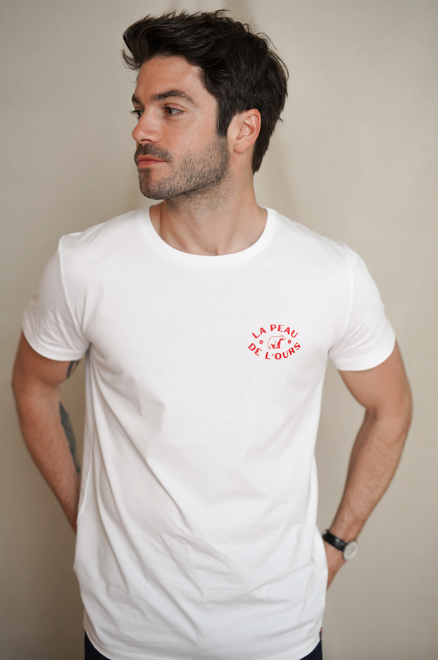 T-shirt Antoine Blanc • Rouge