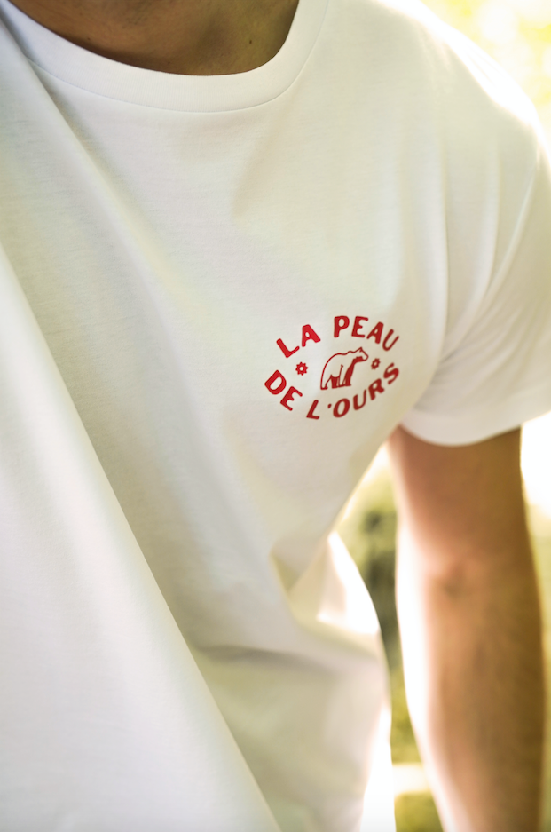 T-shirt Antoine Blanc • Rouge