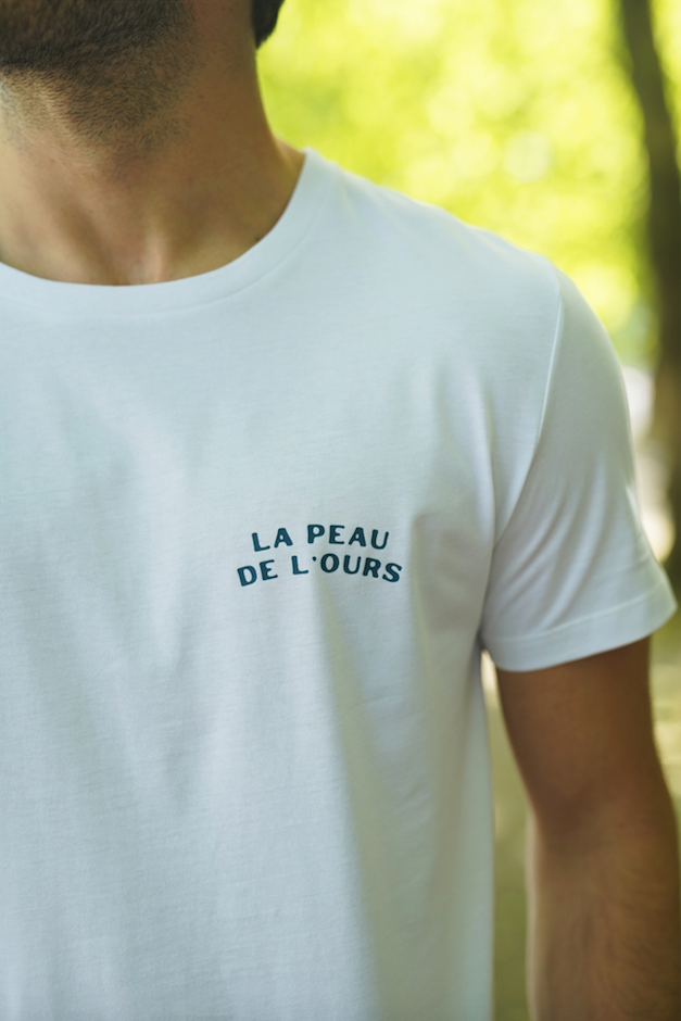 Ours Dans La Poche Mignon Nounours T-shirt imprimé au dos Ours Dans La Poche Mignon Nounours T-shirt imprimé au dos
